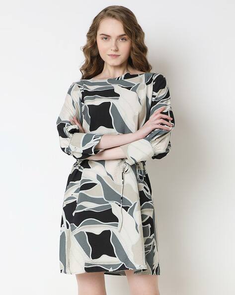 vero moda women printed fit & flare dress Buy Vero Moda Women Floral Print Fit & Flare V-Neck Mini Dress - Dresses  for Women 34772655