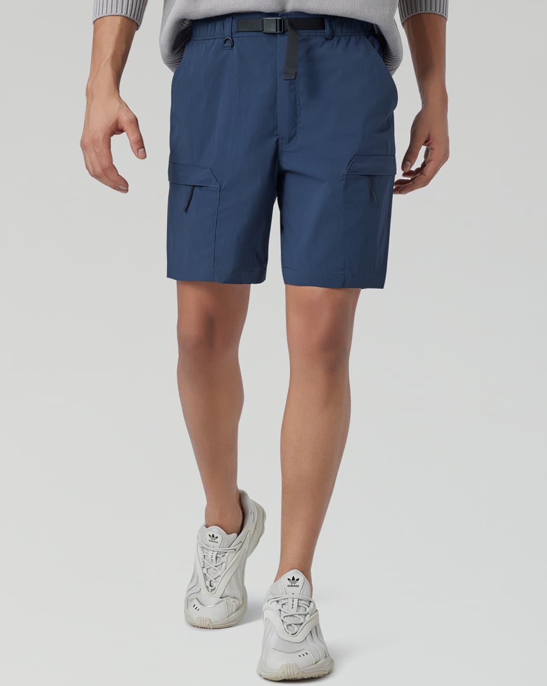 Men Regular Fit Cargo Shorts