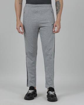 crocodile Men Heathered Straight Track Pants-picture-20