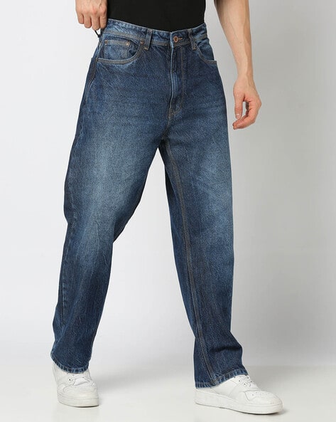 Buy Blue Jeans for Men by Rev-Verse Online