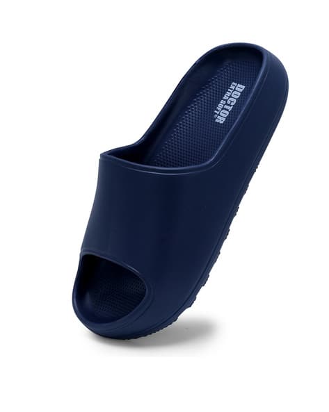 Buy Navy Flip Flop Slippers for Women by Doctor Extra Soft