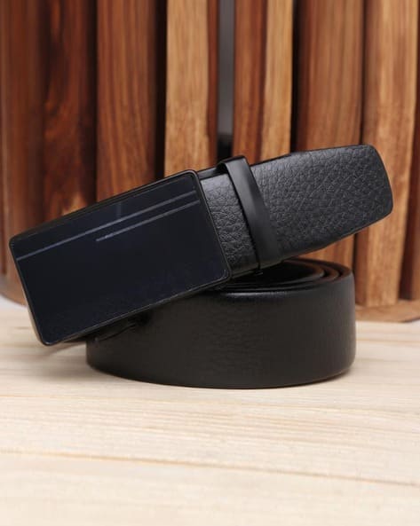 Men Wide Belt With Adjustable Buckle