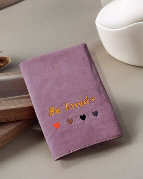 fabinaliv 420 GSM Cotton Bath Towel with Embroidery-picture-18