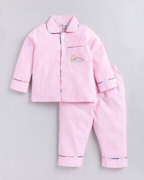 Cotton Muslin H And M Pyjamas Set Brushed Cotton Pyjama Set White