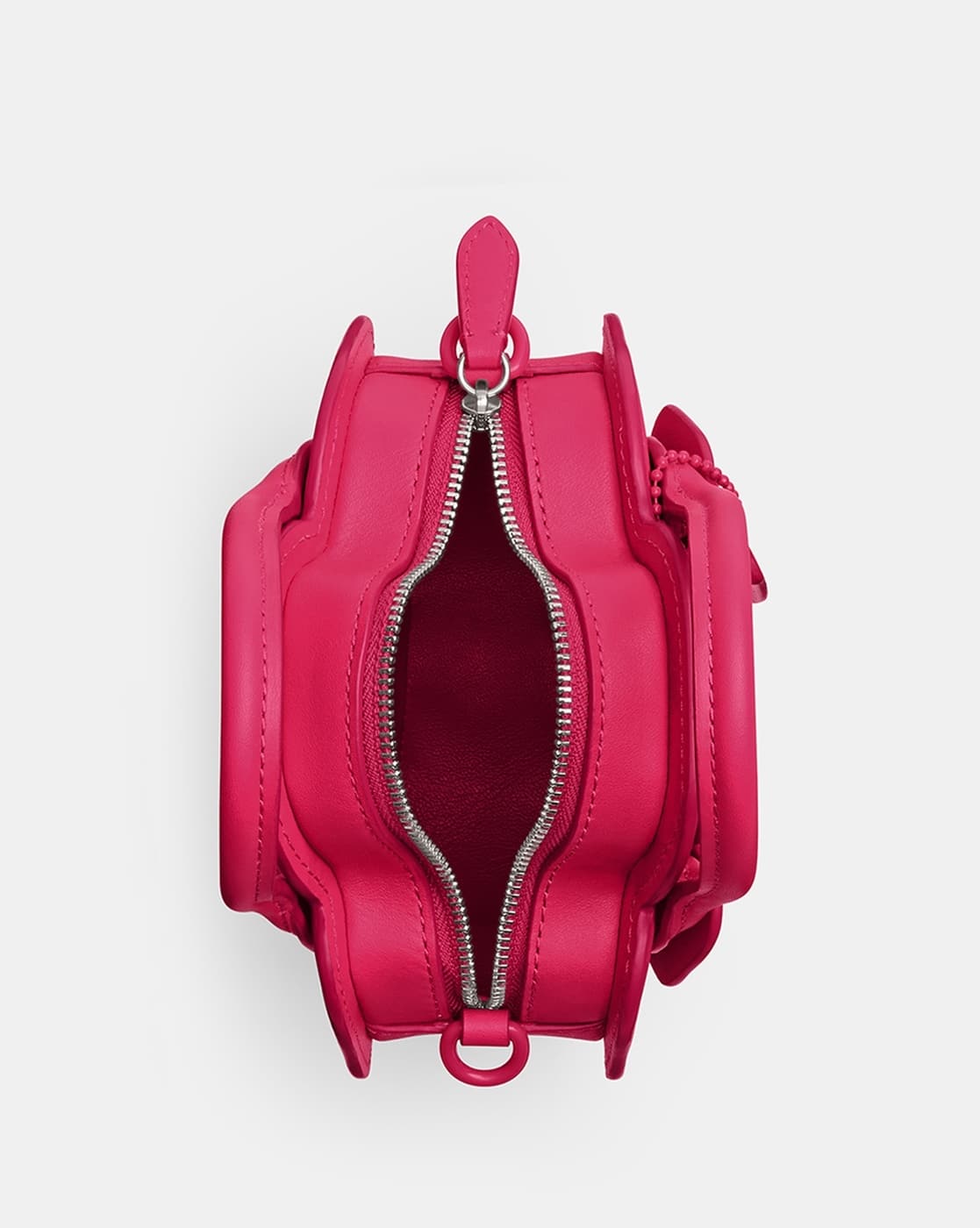 Buy Coach Tea Rose Medium Leather Bag | Pink Color Women | AJIO LUXE