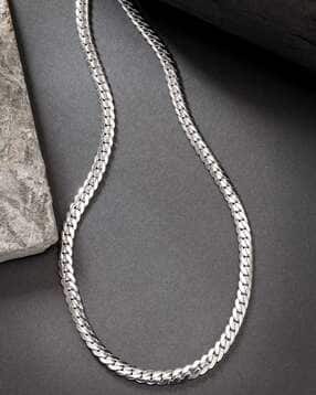 nvr Men Silver-Plated Stainless Steel Chain-picture-11