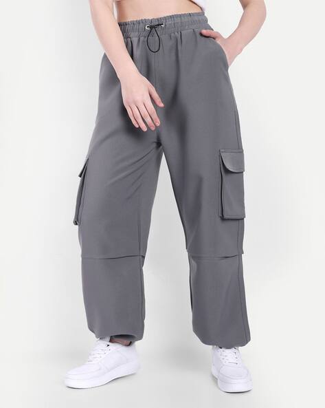 Buy Grey Trousers & Pants for Women by Broadstar Online | Ajio.com