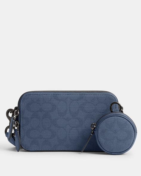 Buy Coach Signature Canvas Jacquard Charter Slim Crossbody Bag