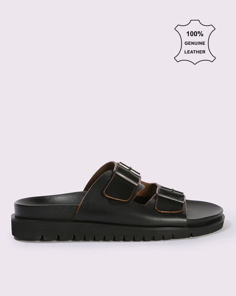Men Dual-Strap Sandals