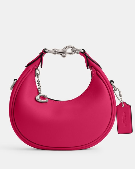 Buy Coach Jonie Small Leather Bag Pink Color Women AJIO LUXE