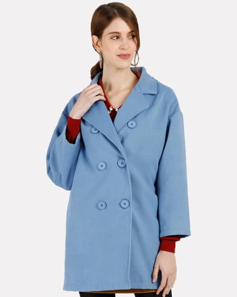 Trench Coat Pale Blue Womens Jackets Trench Coat Outfit Baby Blue Parka Coat Light Blue Trench Coat