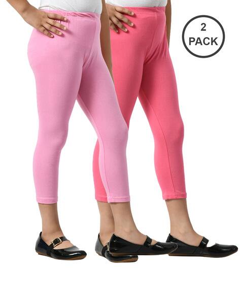 Pack of Girls Slim Fit Capris