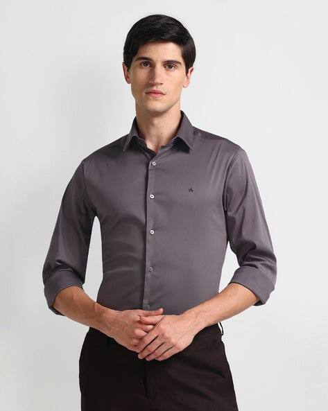 slim fit dress slacks Shop Red and White Check 100% Cotton Dress Shirt main image 0