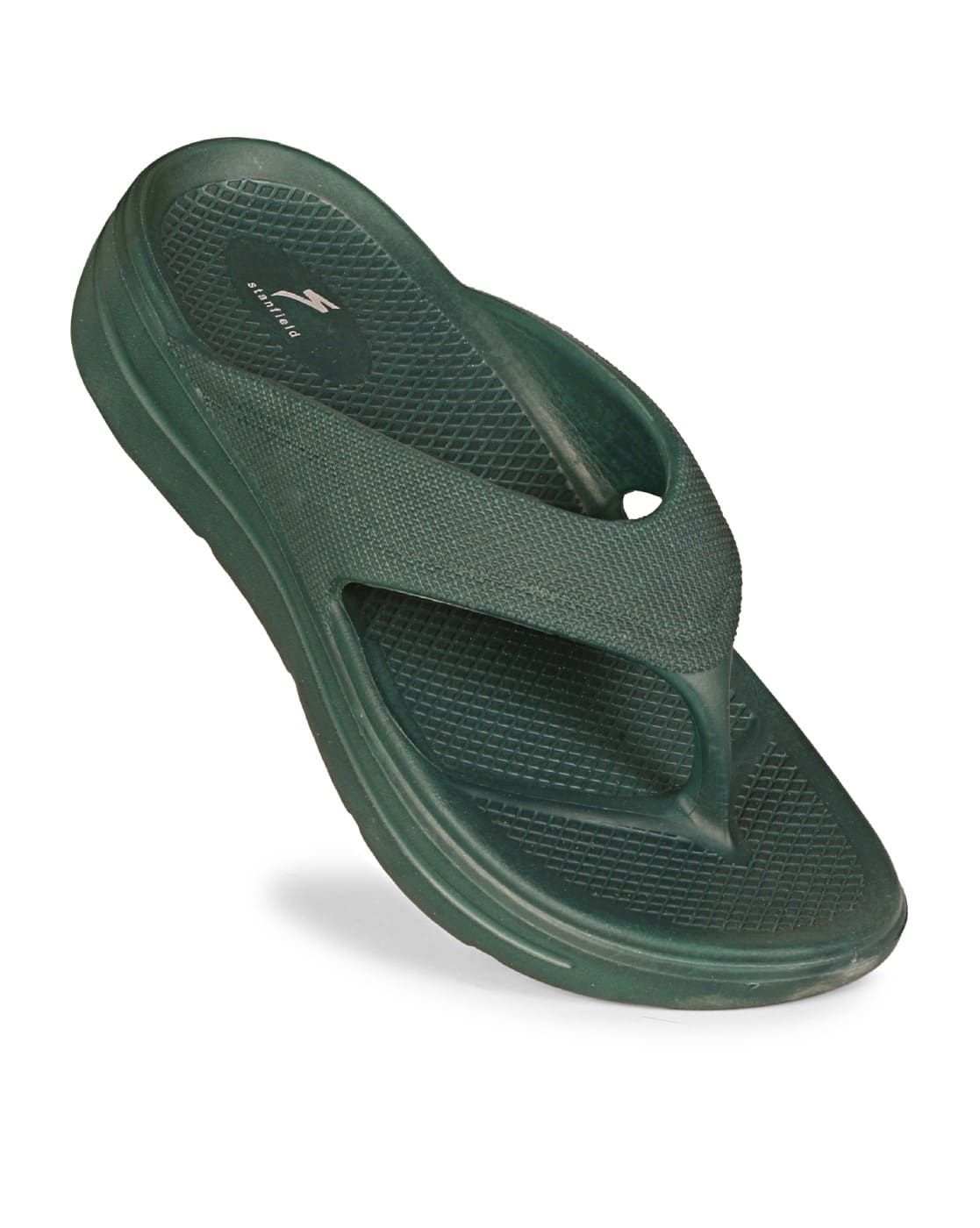 Buy Bottle Green Flip Flop Slippers for Men by STANFIELD Online