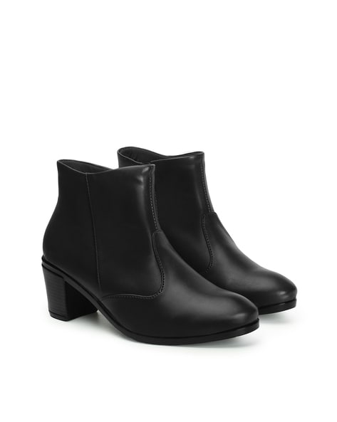 Elle Women Slip-On Ankle-Length Boots