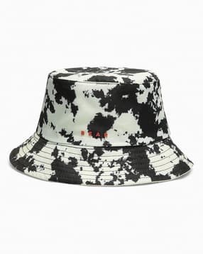 the bear house Printed Cotton Reversible Bucket Hat-picture-12