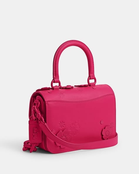 COACH Rogue Top Handle Bag TeaRose Pink COACH Rogue Top Handle Bag