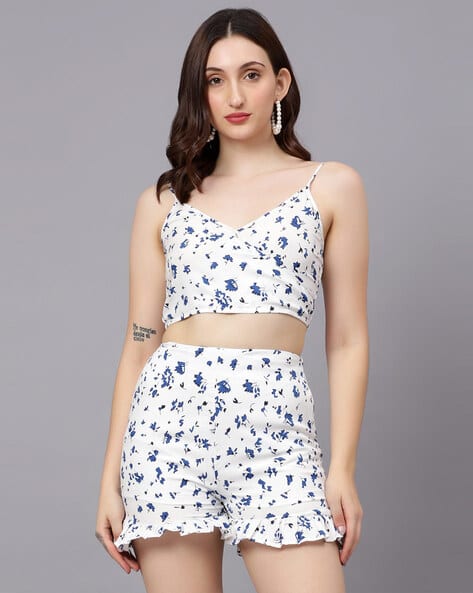 KOTTY Women Floral Print 2-Piece Co-Ord Set