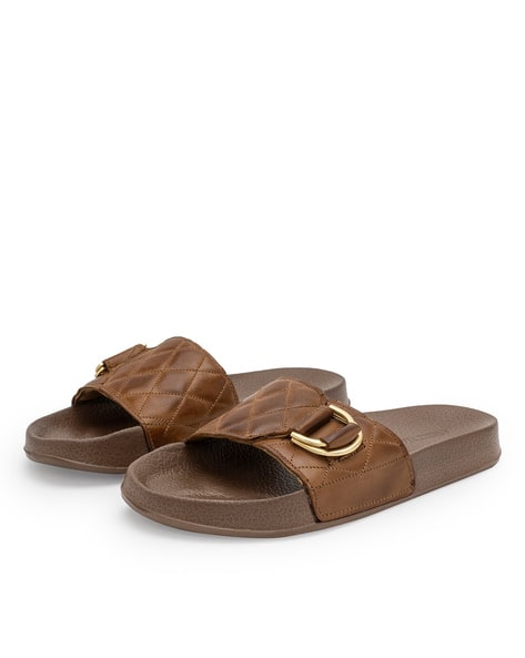 Buy Tan Flip Flop Slippers for Women by RED TAPE Online