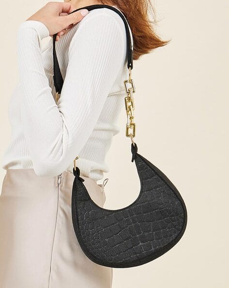 Styli Women Big Chain Insert Shoulder Bag