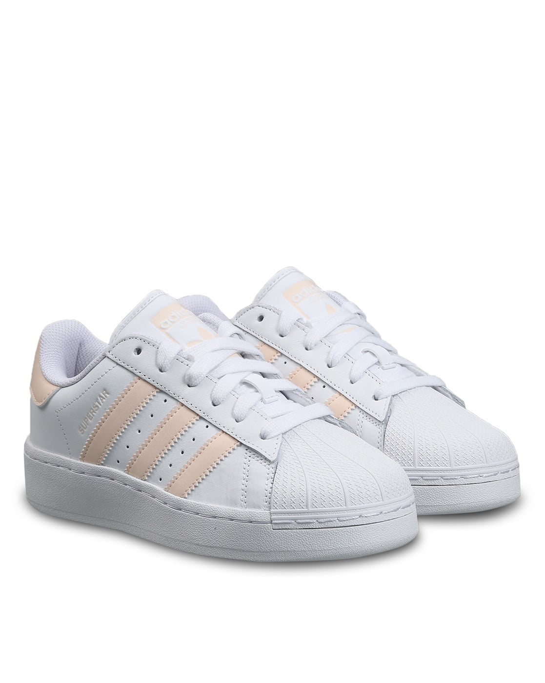 Buy Adidas Originals Superstar Xlg Lace-Up Sneakers White Color