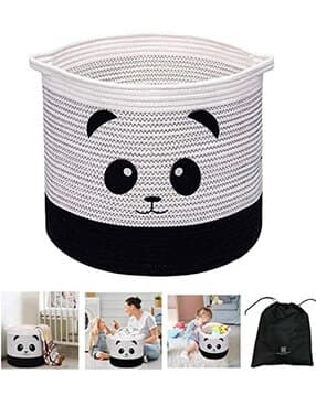 textile and beyond Foldable Jute Laundry Basket-picture-19