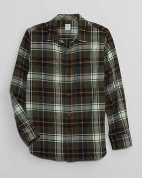 gap kids Checked Relaxed Fit Shirt-picture-34