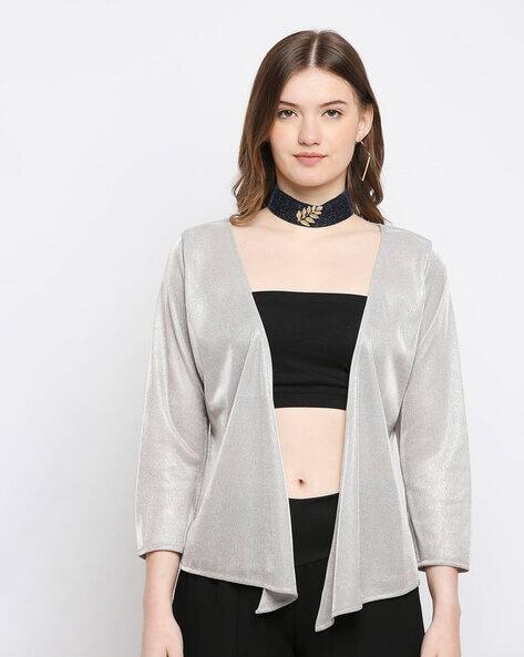 Shimmer Shrug Ladies Silver Jackets Shrugs Buy Silver Jackets