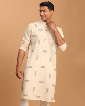Embroidered Nehru Jacket-image-7
