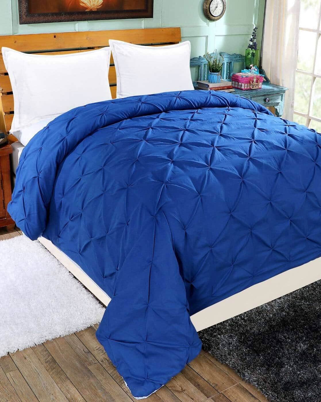 Buy Blue Blankets, Dohars Quilts for Home Kitchen by A Homes