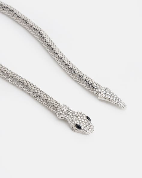 Women Coiled Snake Magnetic Belt