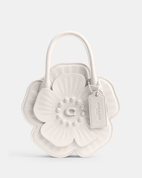 Coach tea rose tote best sale