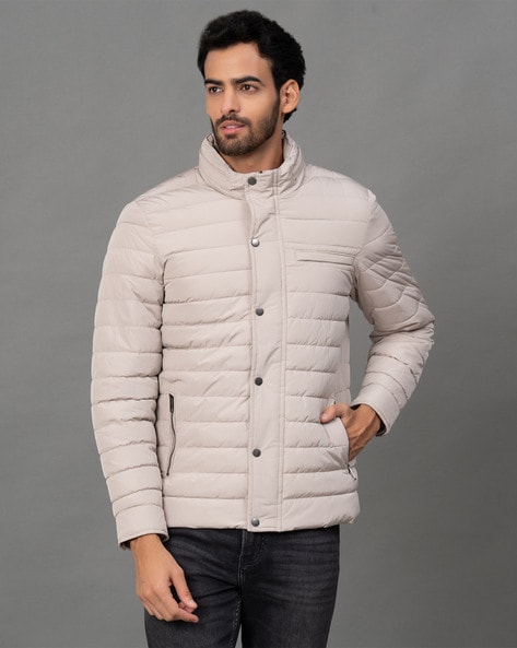 Puffer Zip-Front Jacket