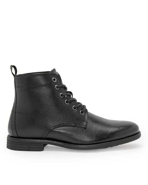 Red Tape Men Round-Toe Ankle-Length Boots