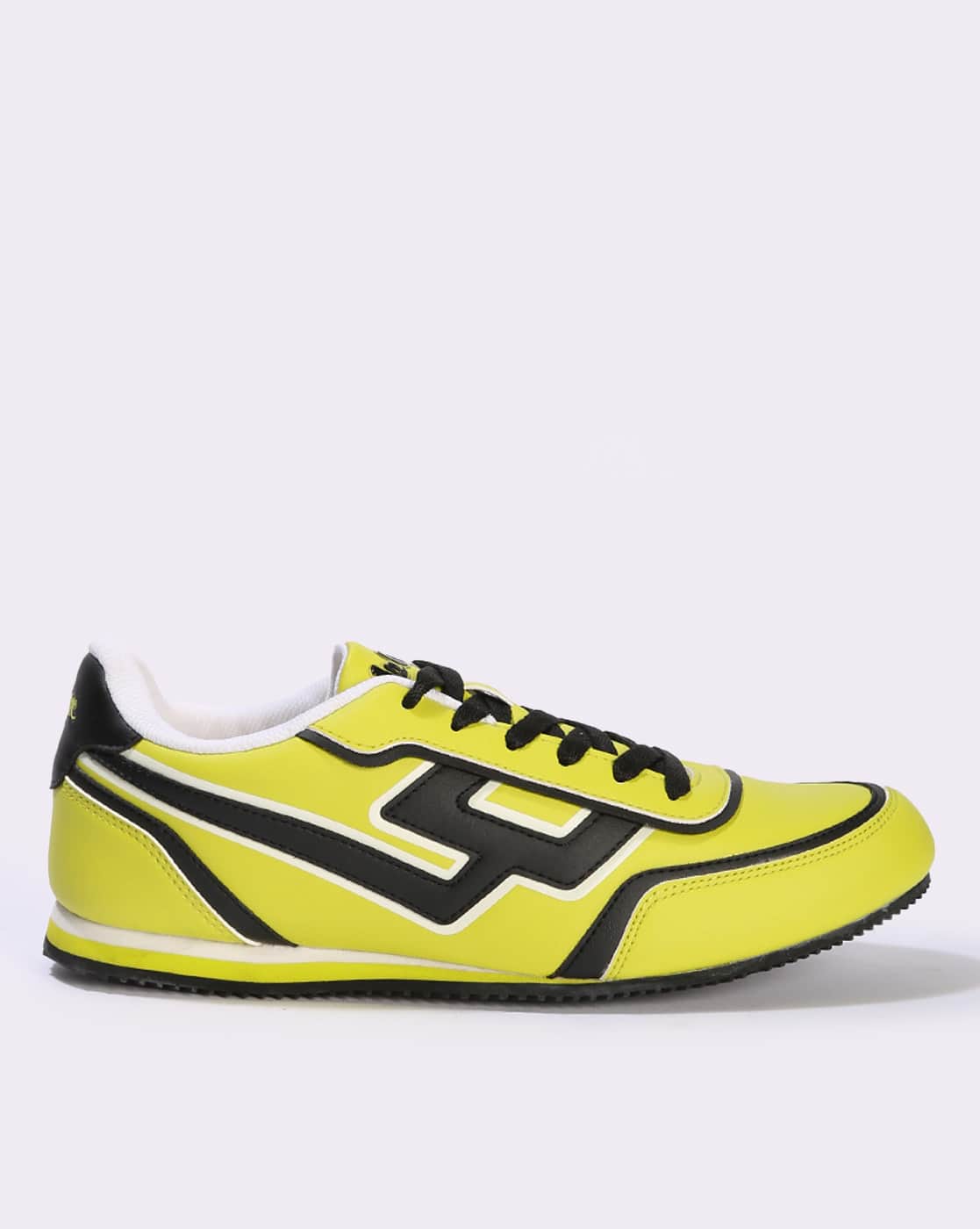 Buy Yellow & Black Sneakers for Men by Lee Cooper Online | Ajio.com