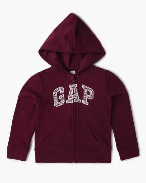Girls Brand Embroidered Hoodie