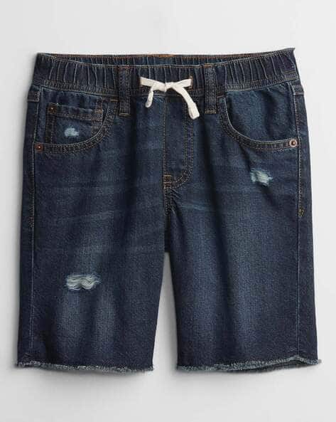 Toddler Shorts Old Navy Boys Jean Shorts Light-Distress Cotton