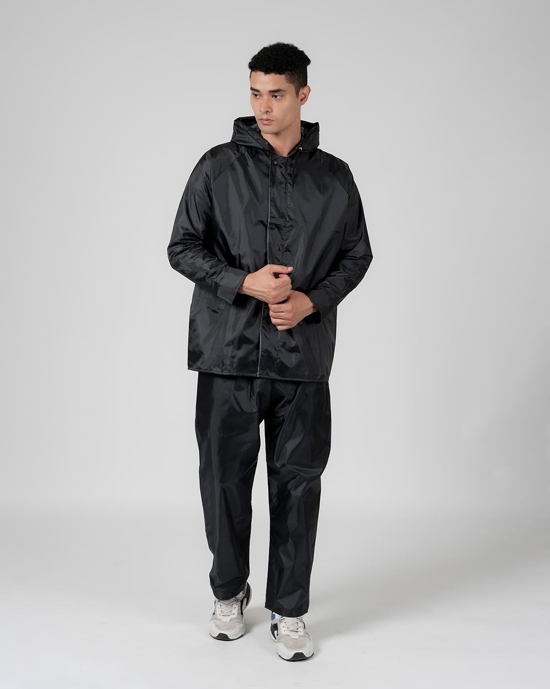 argue◆ argue cocoon coat vest/black argue COCOON COAT VEST BLACK