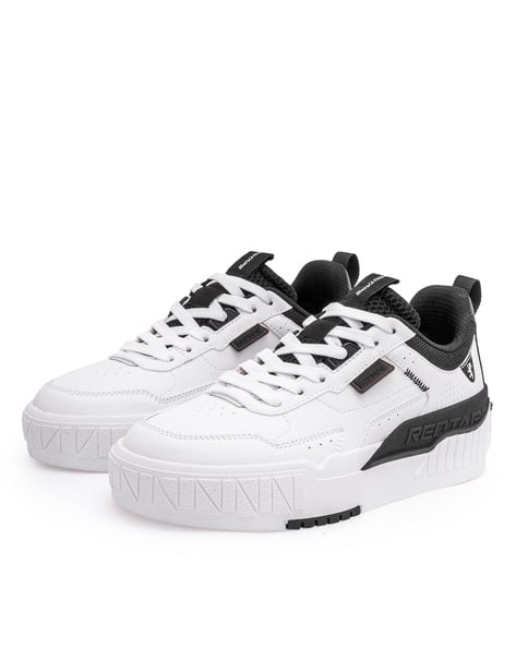 Buy White Black Sneakers for Women by RED TAPE Online