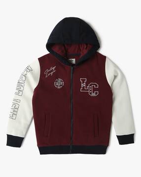 lee cooper Boys Typographic Print Relaxed Fit Hoodie-picture-15