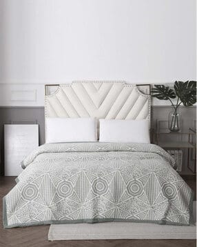 urban dream Woven Mercerised Cotton Double Bedcover-picture-27