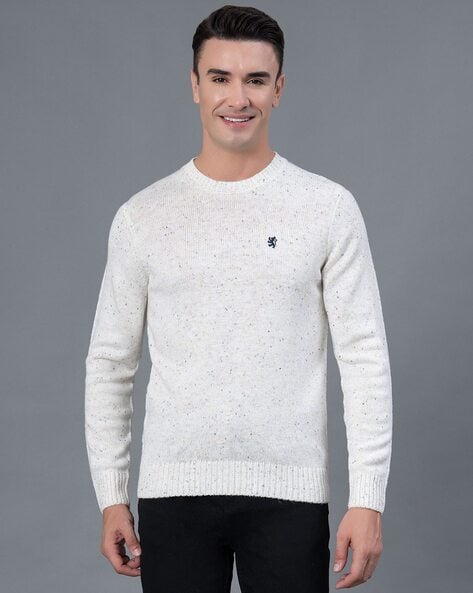 Men Printed Crew-Neck Pullover