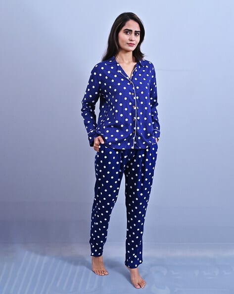 Buy Blue Night&LoungeWearSets for Women by Clothing Culture Online