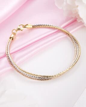 zavya Women Sterling Silver Eternal Harmony Layered Bracelet-picture-10