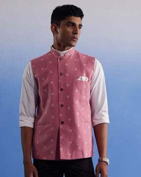 vastramay Men Slim Fit Nehru Jacket-picture-24