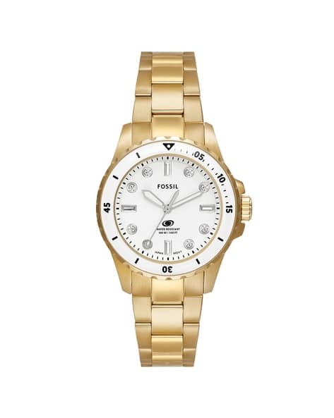 FOSSIL Women Analogue Gold Watch - ES5350