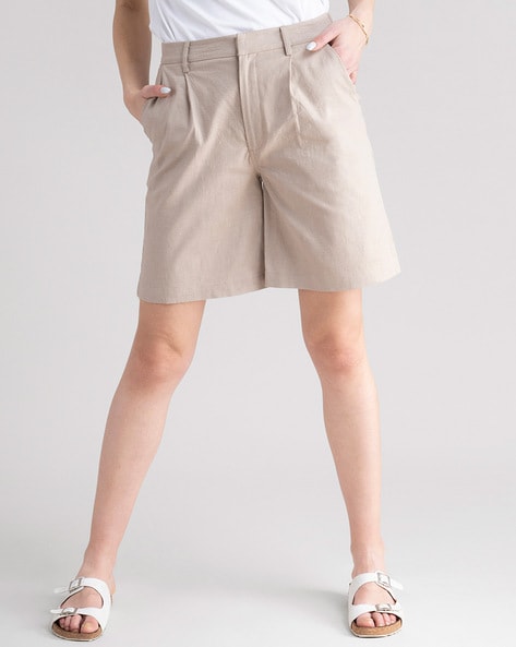 Knee shorts womens online