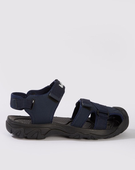 Men Multistrap Sandals with Velcro Fastening