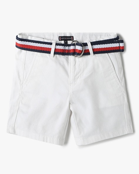 Tommy Hilfiger Woven Belted Shorts