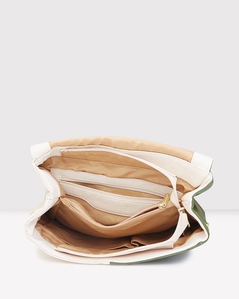 caprese cream leather backpack